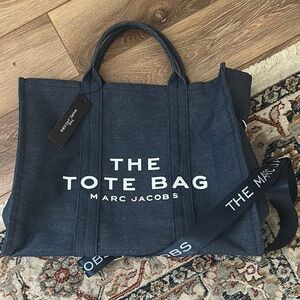 Marc Jacobs Blue Tote Bag